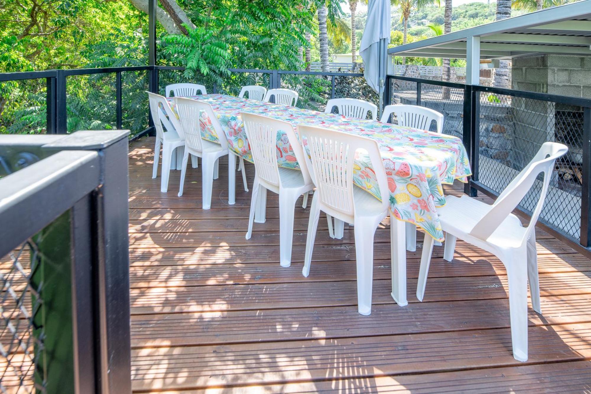 סן-לואי O Ruisseau Lodges - Lodge Dattier מראה חיצוני תמונה