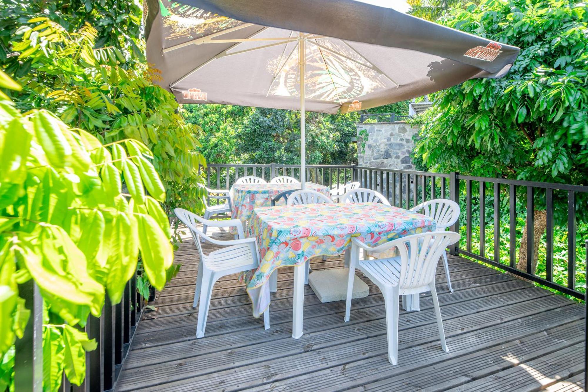 סן-לואי O Ruisseau Lodges - Lodge Dattier מראה חיצוני תמונה